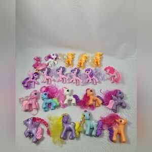 My Little Pony MLP 2008-2016 McDonald's Lot Of 20 Ponies Mini Doll Toy Figure